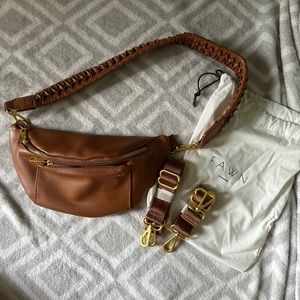 Fawn Design Fanny Pack with short fishtail strap